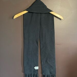 Merona Black Textured Scarf